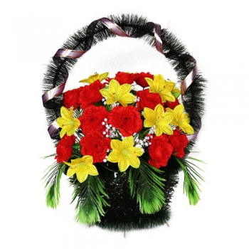 Корзина ритуальная средняя К30